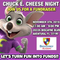 Chuck E Cheese Fundraiser