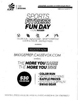 Challenge 2 Change Sports Fitness Fun Day Fundraiser!