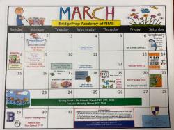 March calendar