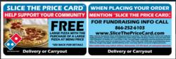 Domino's Pizza Fundraiser!