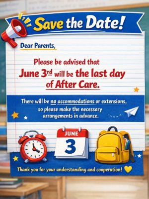 Last Day of After Care