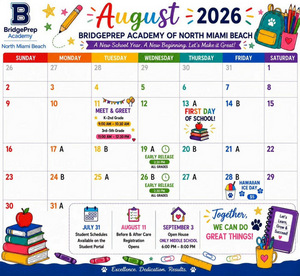 ✨August 2026 Activity Calendar ✨